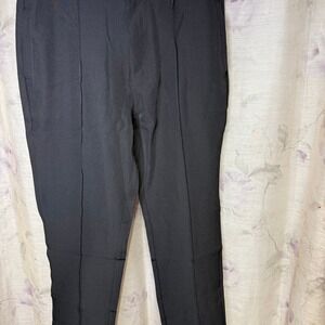 Black dress‎ pants Size M see measurements oversized (XL) Excellent Condition